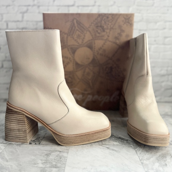 NEW Free People Ruby Platform Bootie in EU 39.5 - Picture 1 of 9